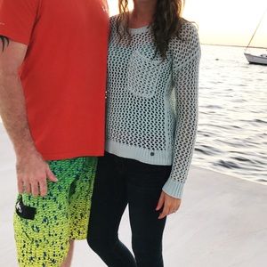 Roxy Teal Coverup Top